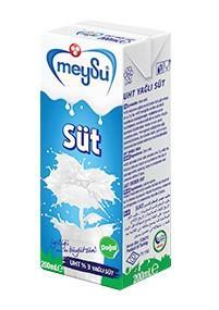 Meysu Tam Yağlı Süt 200 Ml - 1
