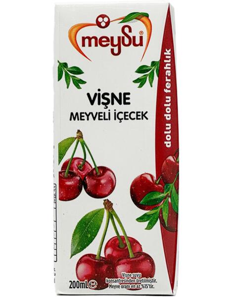 Meysu Vişne Meyveli İçecek 200 Ml - 1