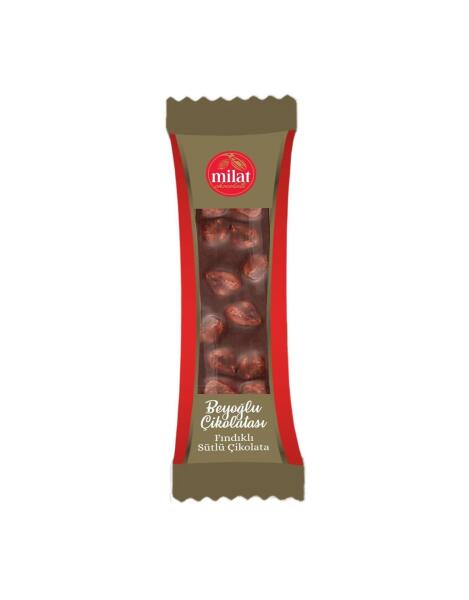 Milat Beyoğlu Fındıklı Sütlü Çikolata 27 Gr - 1