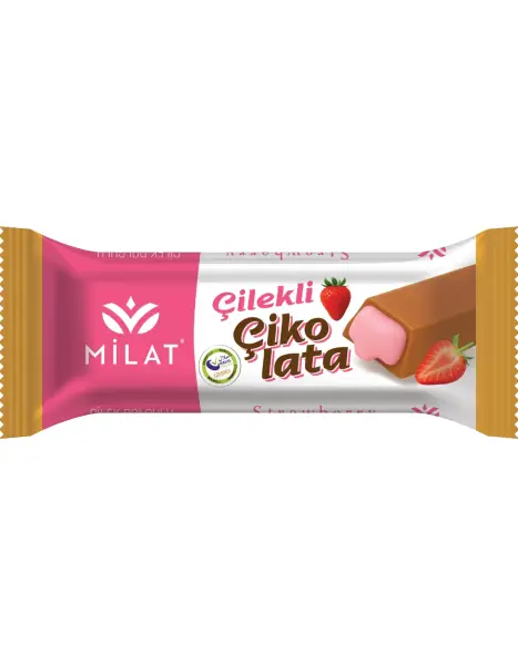 Milat Çilek Dolgulu Çikolata 25 Gr - 1