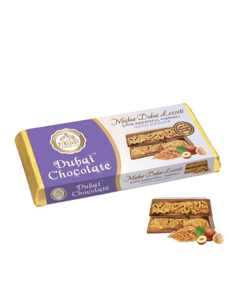 Milat Fındıklı Dubai Çikolatası 185 Gr - 1