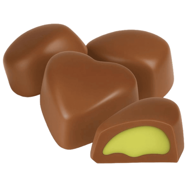 Milat Fıstık Dolgulu Kalp Çikolata 150 Gr - 1