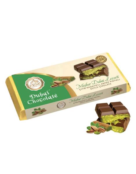 Milat Fıstıklı Dubai Çikolatası 185 Gr - 1