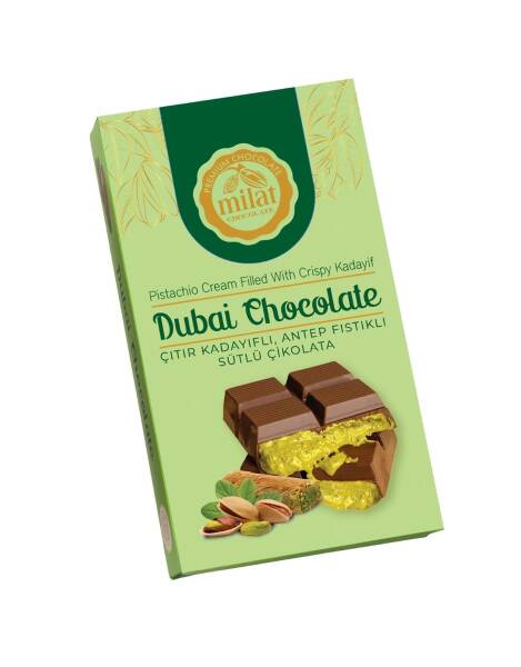 Milat Kadayıflı Dubai Fıstıklı 60 Gr - 1