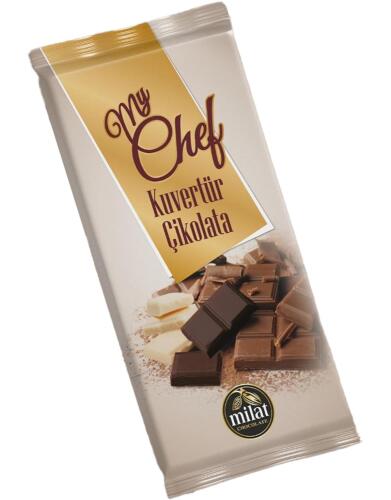 Milat My Chef Kuvertür Çikolata Sütlü 200 Gr - Milat