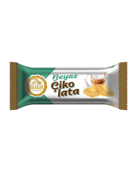 Milat Premium Beyaz Dolgulu Çikolata 25 Gr - 1