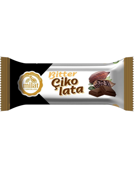 Milat Premium Bitter Dolgulu Çikolata 25 gr - 1