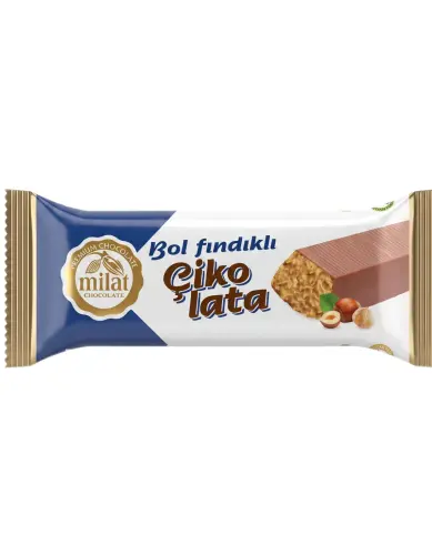 Milat Premium Fındık Dolgulu Çikolata 25 gr - MİLAT