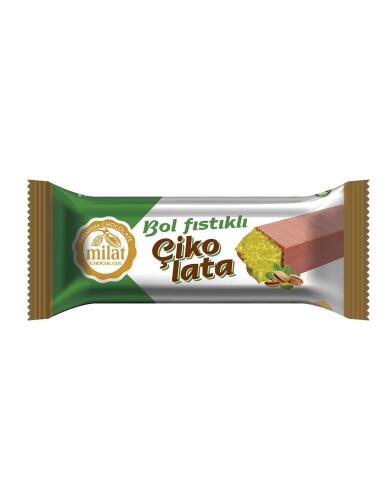 Milat Premium Fıstık Dolgulu Çikolata 25 gr - MİLAT