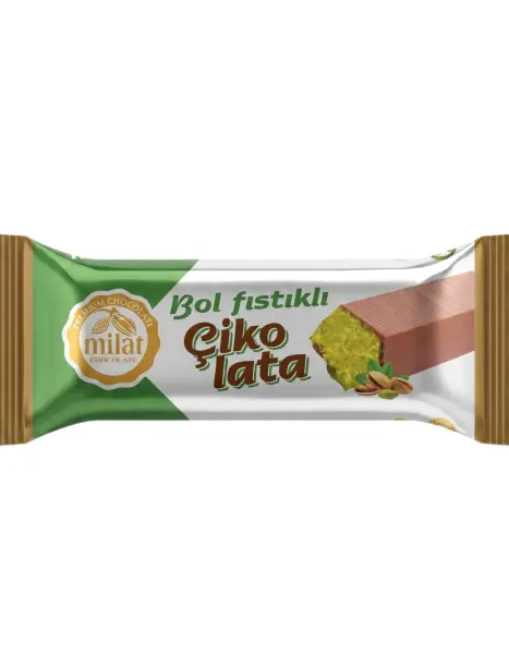 Milat Premium Fıstık Dolgulu Çikolata 25 gr - 1