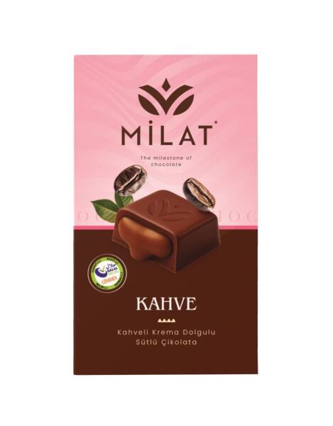Milat Premıum Kahve Dolgulu Sütlü Çikolata 60 Gr - 1