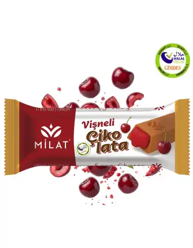 Milat Premium Sütlü Vişne Dolgulu Çikolata 25 Gr - 2
