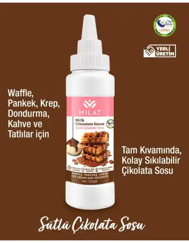 Milat Sütlü Çikolata Sosu 300 Gr - 2