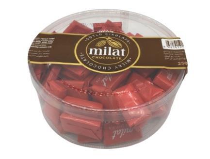 Milat Sütlü Napoliten Çikolata Asetat Kutu 250 Gr - 2