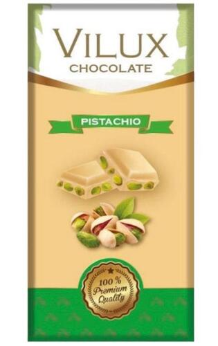 Milat Vilux Fildişi Antep Fıstıklı Çikolata 70 Gr - Milat