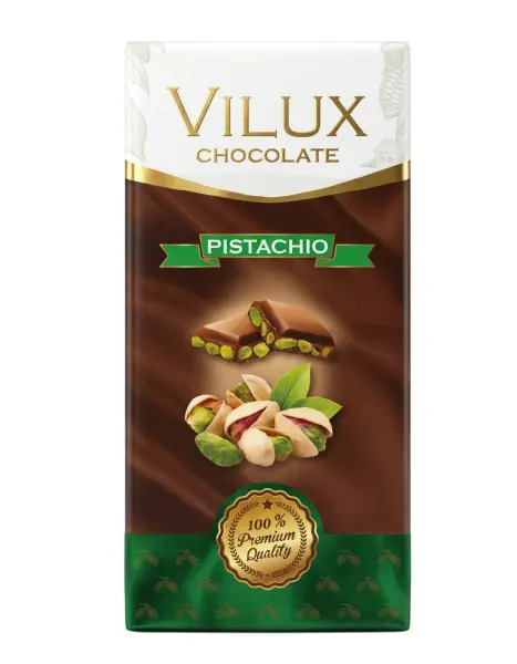 Milat Vilux Fıstıklı Çikolata 70 Gr - 1