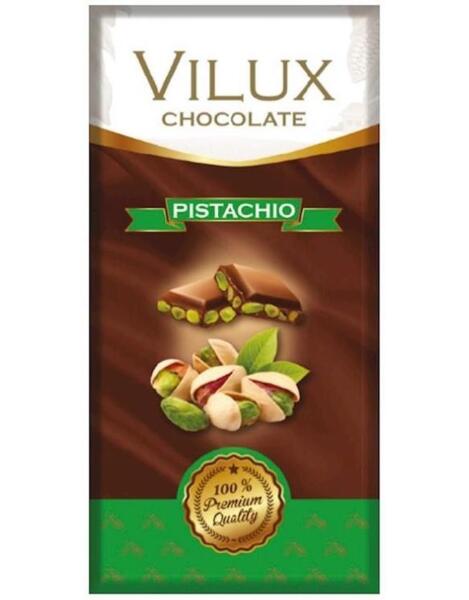 Milat Vilux Fıstıklı Zarf Çikolata 70 Gr - 1