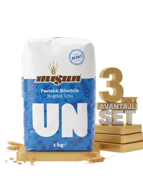 Misun Pastalık Böreklik Un 1 Kg 2 Alana 1 Bedava - 1