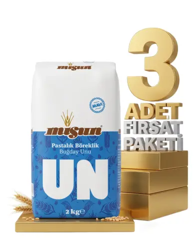 Misun Pastalık Böreklik Un 2 Kg 2 Alana 1 Bedava - MİSUN