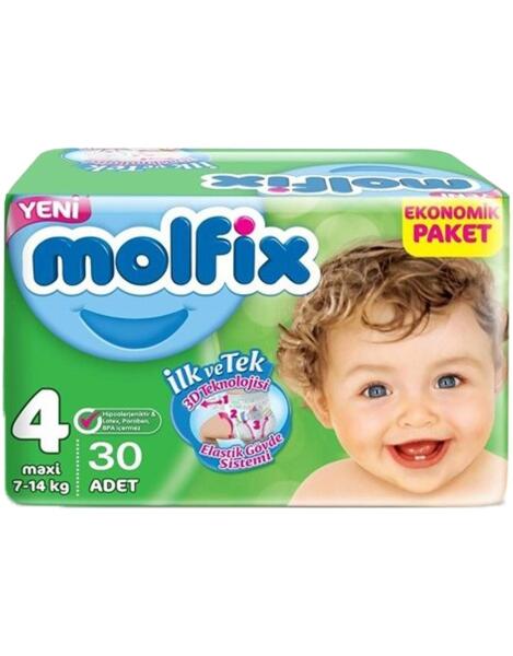Molfix Jumbo Maxi 4 Numara 30lu - 1