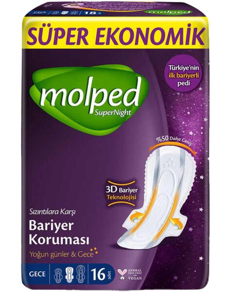Molped Supernight Gece 16x18 Seko - 1