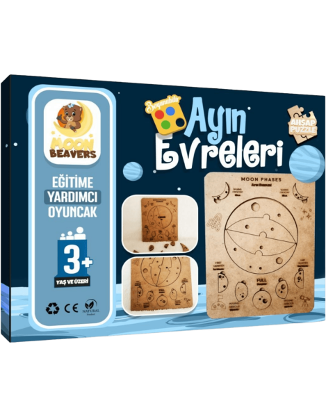 Moonbeavers Ayın Evreleri 20*30 - 1