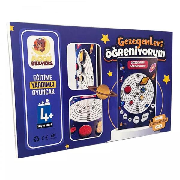 Moonbeavers Gezegenleri Öğreniyorum 20*30 - 2