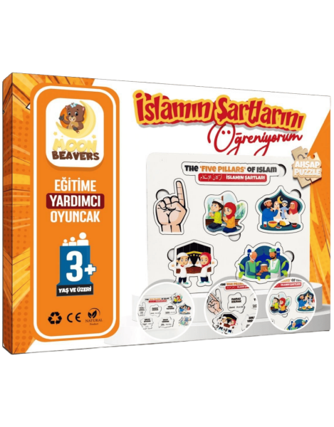Moonbeavers İslam'ın Şartlarını Öğreniyorum 16*20 - 1