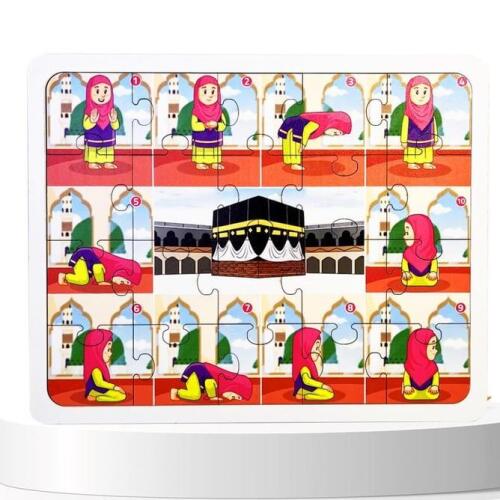 Moonbeavers Puzzle Namazı Öğreniyorum Kız Namaz 16*20 - 2