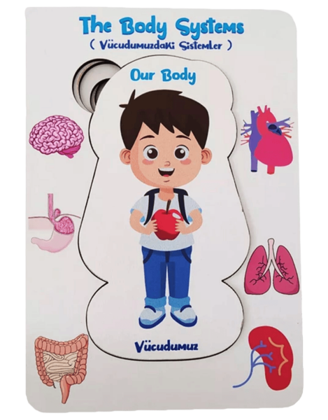 Moonbeavers Vücudumuz Sistemleri Erkek 10*20 - 1