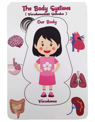 Moonbeavers Vücudumuz Sistemleri Kız 10*20 - Moonbeavers