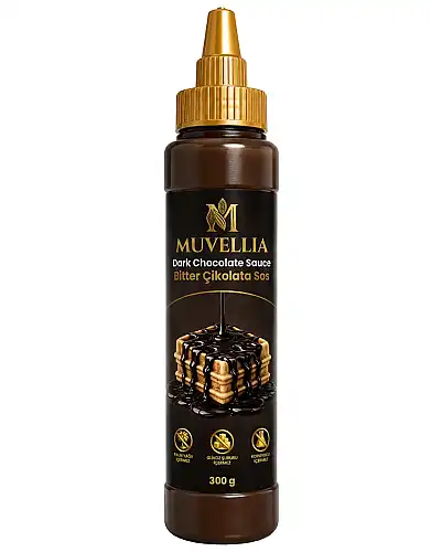 Muvellia Ekstra Waffle & Krep & Pankek Sos Bitter 300 Gr - MUVELLIA