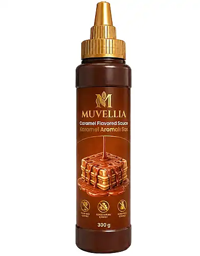 Muvellia Ekstra Waffle & Krep & Pankek Sos Karamel Aromalı 300 Gr - MUVELLIA