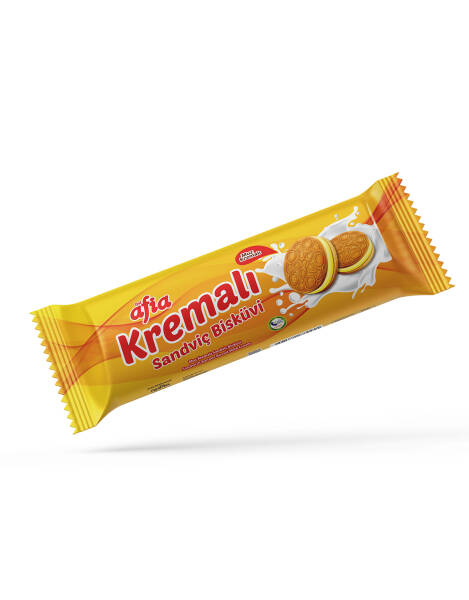 Muz Kremalı Sandviç Bisküvi 60 Gr - 1