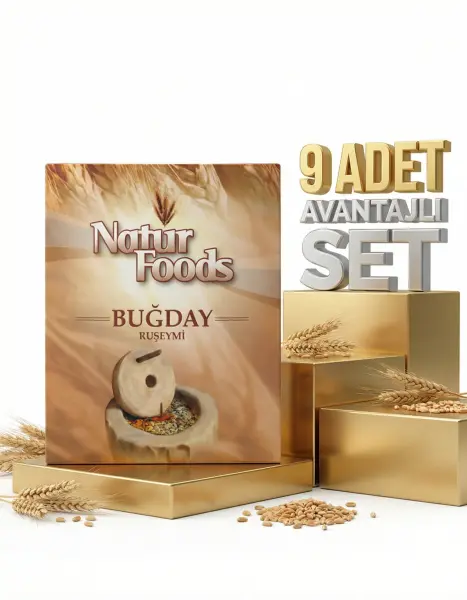 Natur Foods Buğday Ruşeymi 9x250 Gr - 1