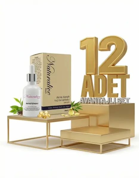 Naturalive Akne Karşıtı Yağ Dengeleyici Serum 12x30 Ml - 1