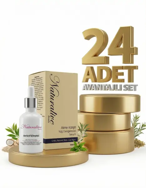 Naturalive Akne Karşıtı Yağ Dengeleyici Serum 24x30 Ml - 1