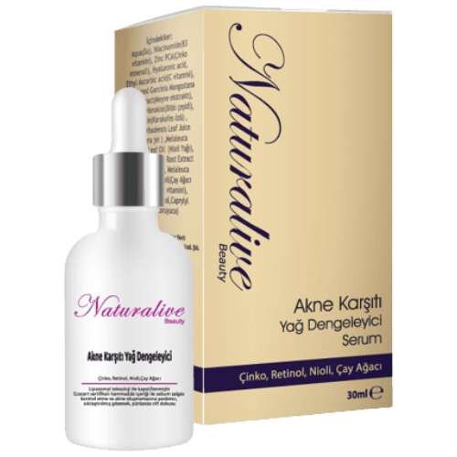 Naturalive Akne Karşıtı Yağ Dengeleyici Serum 30 Ml - 1