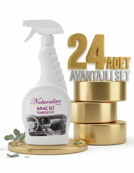 Naturalive Araç İçi Temizleyici 24x500 Ml - 1