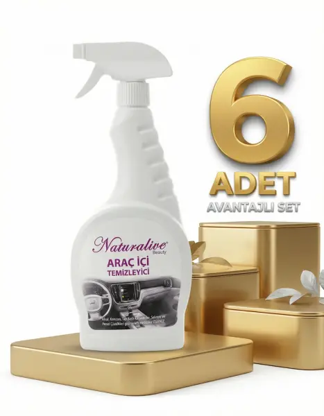 Naturalive Araç İçi Temizleyici 6x500 Ml - 1