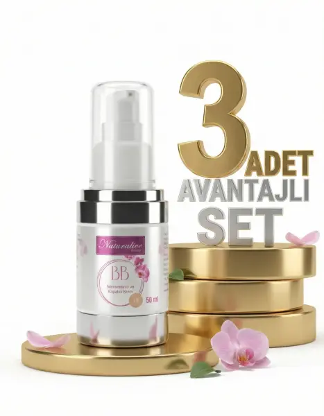 Naturalive Bb Nemlve Kapatkrem Açık Ton O1 3x50 Ml - 1