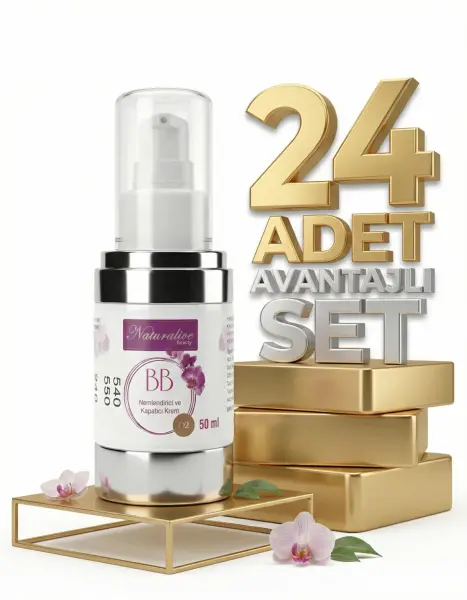 Naturalive Bb Nemlve Kapatkrem Koyu Ton O2 24x50 Ml - 1