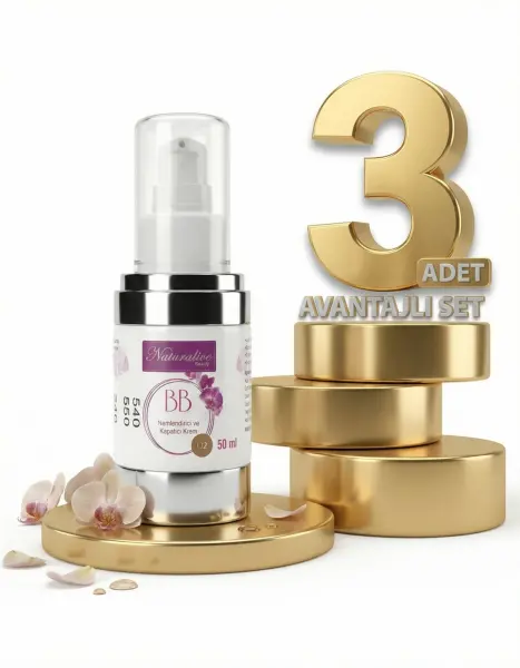 Naturalive Bb Nemlve Kapatkrem Koyu Ton O2 3x50 Ml - 1