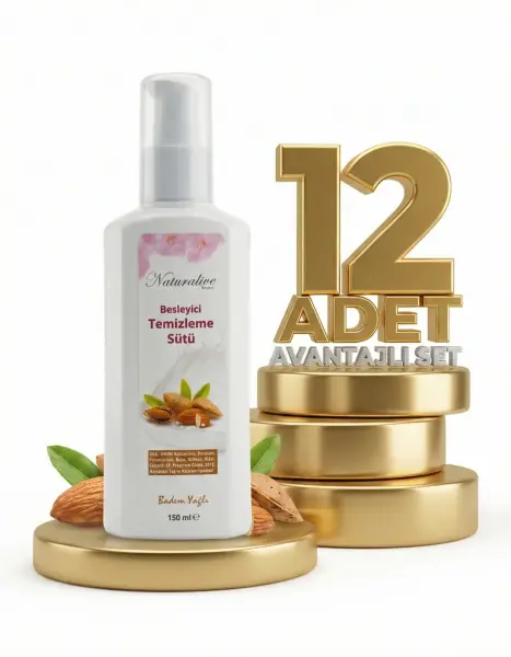 Naturalive Besleyici Temizleme Sütü 12x150 Ml - 1