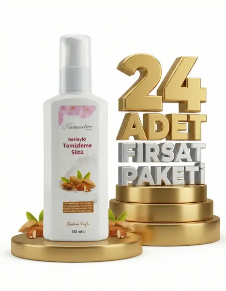 Naturalive Besleyici Temizleme Sütü 24x150 Ml - 1