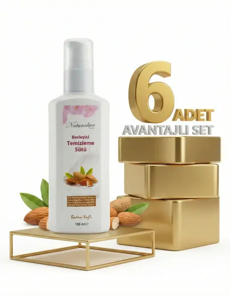 Naturalive Besleyici Temizleme Sütü 6x150 Ml - 1