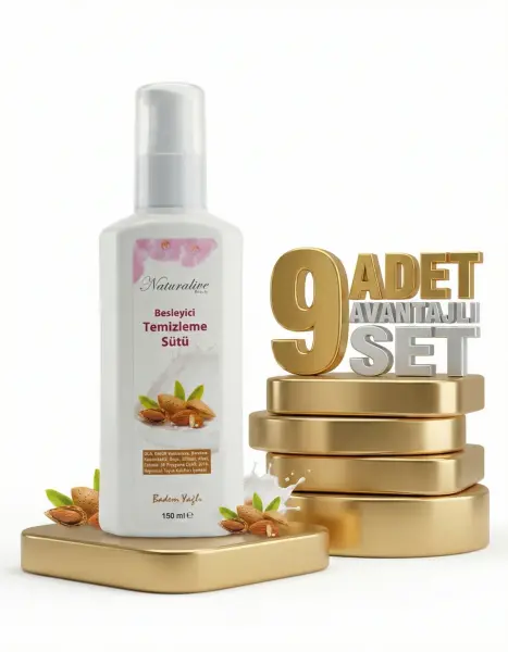 Naturalive Besleyici Temizleme Sütü 9x150 Ml - 1