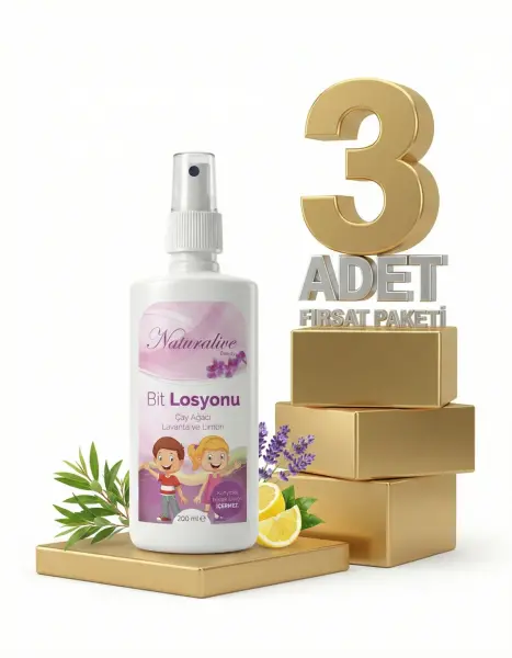 Naturalive Bit Losyonu 3x200 Ml - 1