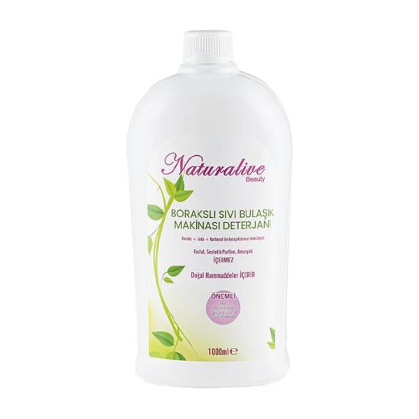Naturalive Borakslı Sıvı Bulaşık Makinesi Deterjanı 1000 Ml - 1