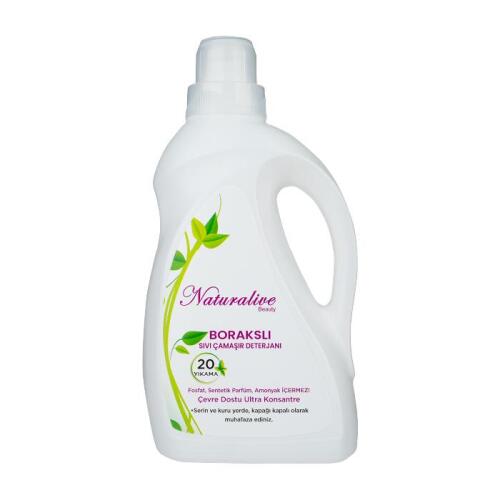 Naturalive Borakslı Sıvı Çamaşır Detarjanı 1000 Ml - 1